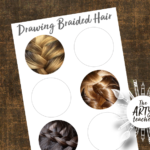 Drawing Braids in Circles